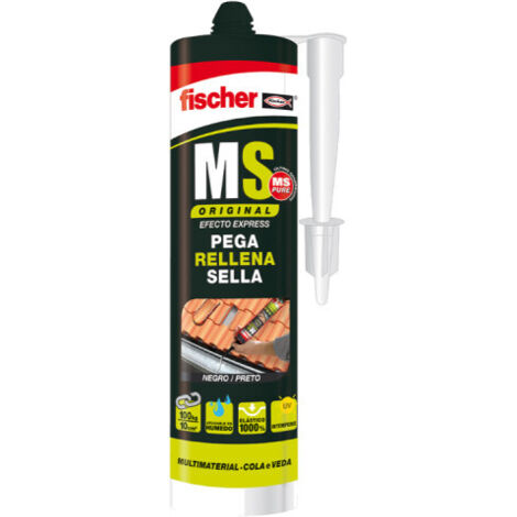 MS FISCHER Mastic Adhésif - Noir Intense 290ml 546187