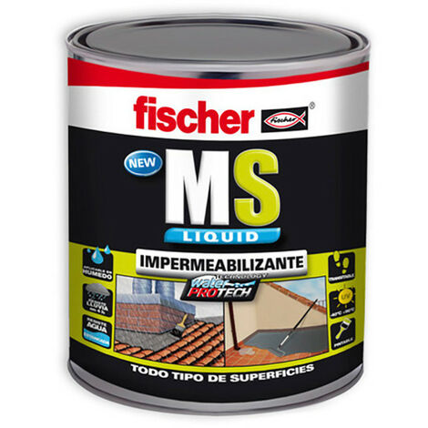 Ms Liquide Blanc 1kg Colle Et Mastic Polymère Ms Haute Performance - Fischer