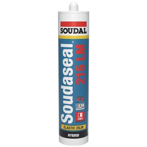 FP – Enduit d'étanchéité polymère hybride blanc 290 ml – Adhérence sans apprêt sur supports humides – Résistant aux intempéries et UV