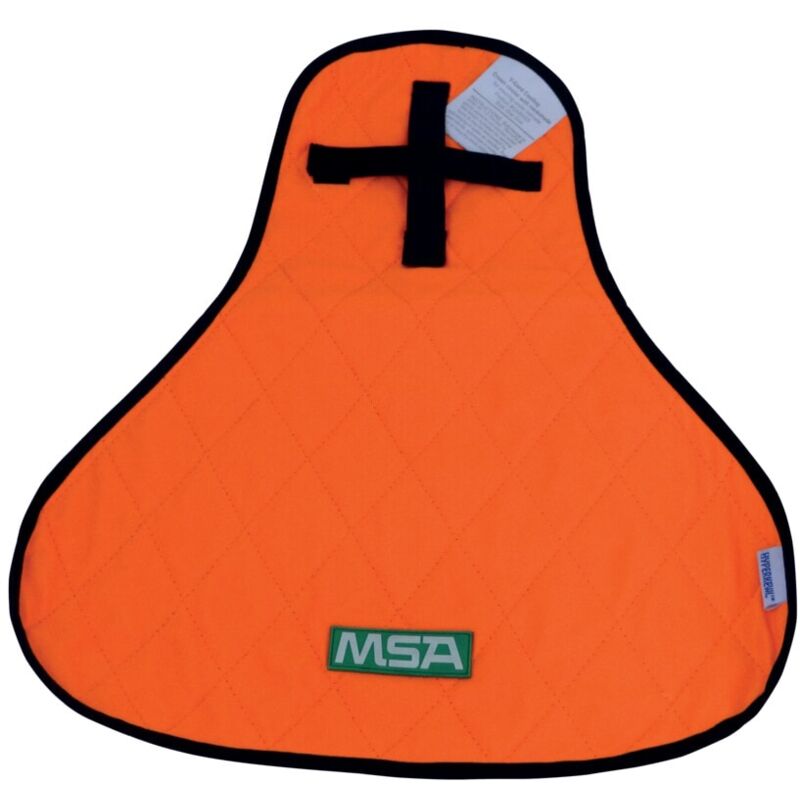 MSA V-Gard Safety Helmet Cooling Crown with Neck Shade