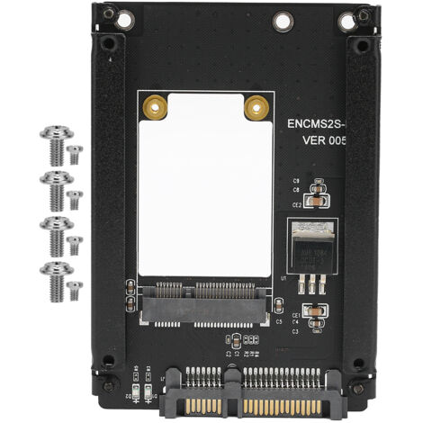 MSATA-zu-SATA-3.0-Erweiterungskarte für SSD-Festplatten, 6-Gbit/s-Schnittstelle