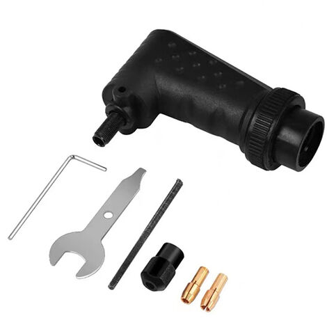 MSBD Fixation de convertisseur à 90 degrés pour Dremel, accessoires d'outils, outils rotatifs adaptés pour Dremel 275 4000 3000 8200