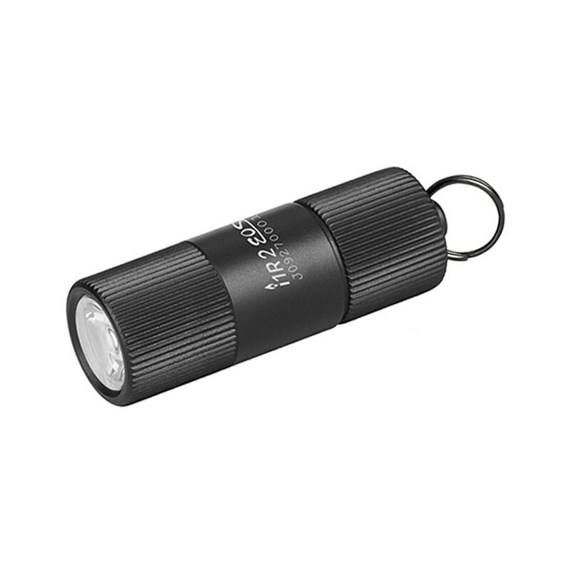 Msbd - Mini Lampe Torche led Porte-clés - Rechargeable usb Type c, 180 lm (Noir)