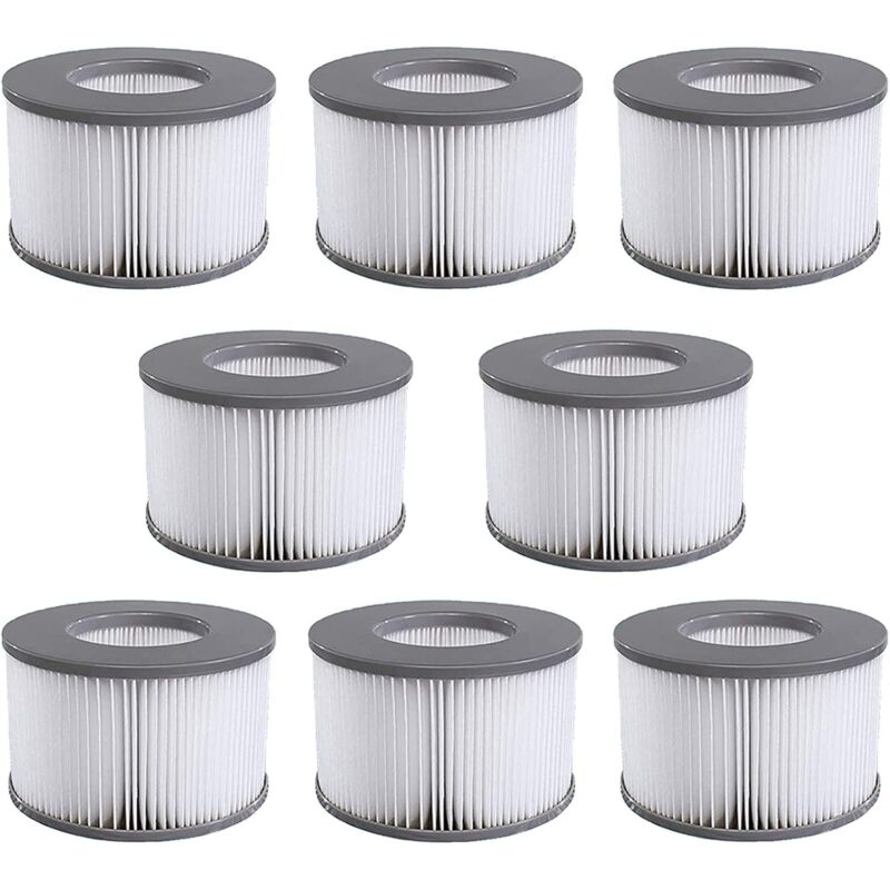 Mscomft Filtre Spa Lite pour mspa,Filtre pour mspa Lite, pour mspa Whirlpoal Filter - Cartouches filtrantes pour sous - Bateaux et Spa Chauds