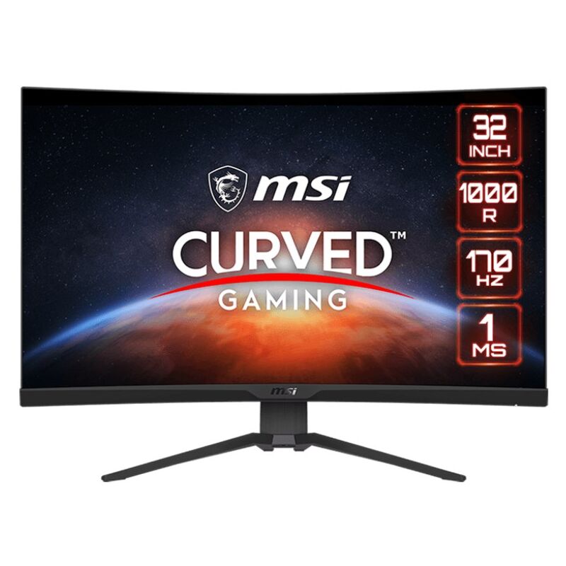 MSI G322CQP monitor per computer 80 cm (31.5) 2560 x 1440 Pixel Wide Quad HD LCD Nero