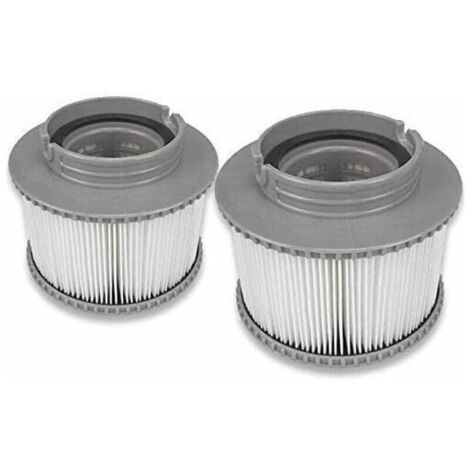 MSpa Filter, Schwimmbadfilterkartuschen, MSpa Ersatzfilterkartuschen für Badewanne, Whirlpool, Schwimmbad (2 Stück)