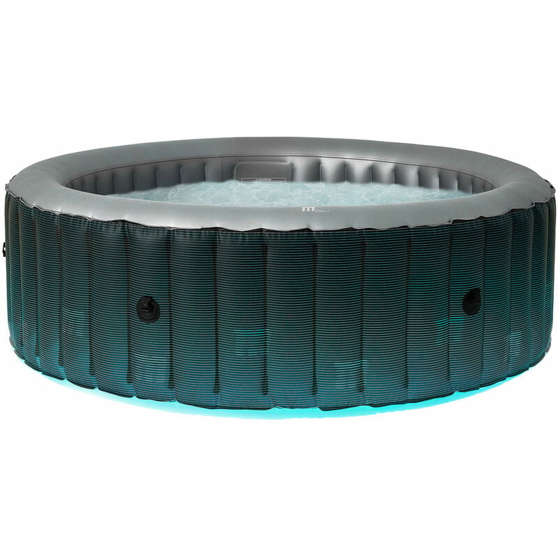 Spa gonflable rond starry led - 6 places - anthracite - Mspa