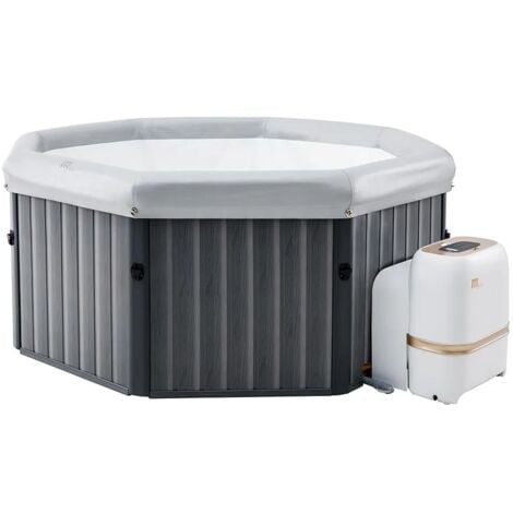 MSpa Spa rigida fuori terra ottagonale Tuscany F-TU062W - Tempo Style 1.93m x 0.73mH