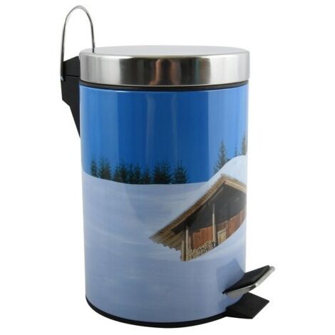 MSV 100527-3 litros Acero Inoxidable Sepia Cottage Bin