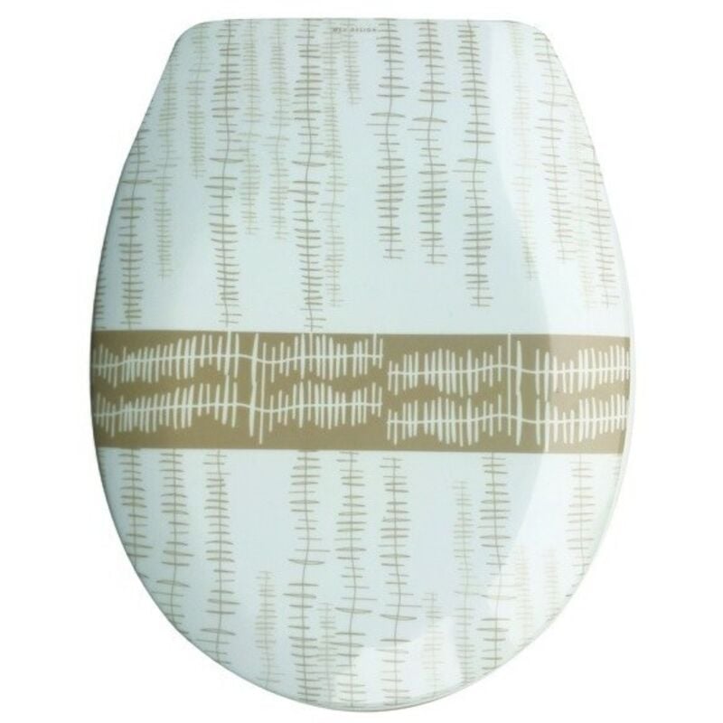 Abattant wc Thermo Dur ONS Beige - Charnières PS MSV