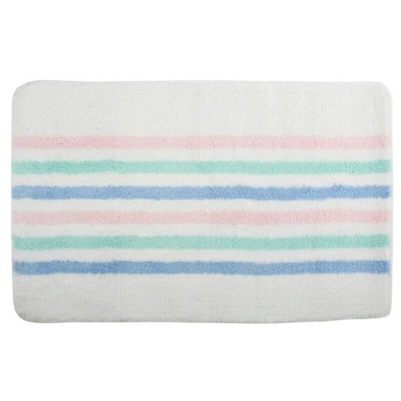 

MSV Alfombra de baño Microfibra 50x80cm SEAUVILLE Multicolor Pálido - Multicolor