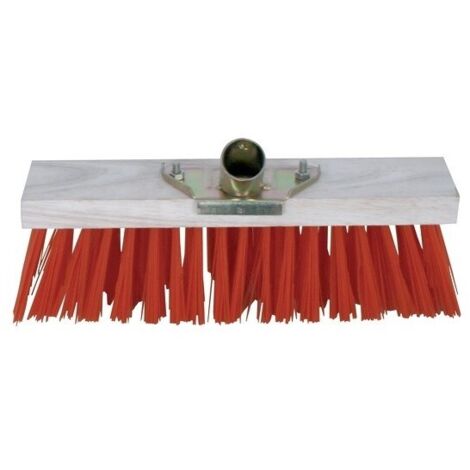 MSV Balai cantonnier 31 cm, Plastique, Marron, 31x6x9,2 cm