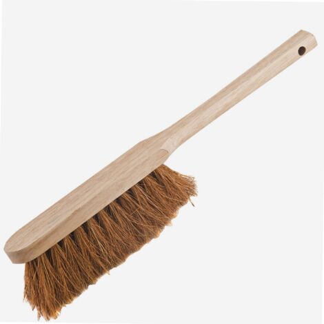 MSV Balayette en Coco manche horizontal 45cm Marron