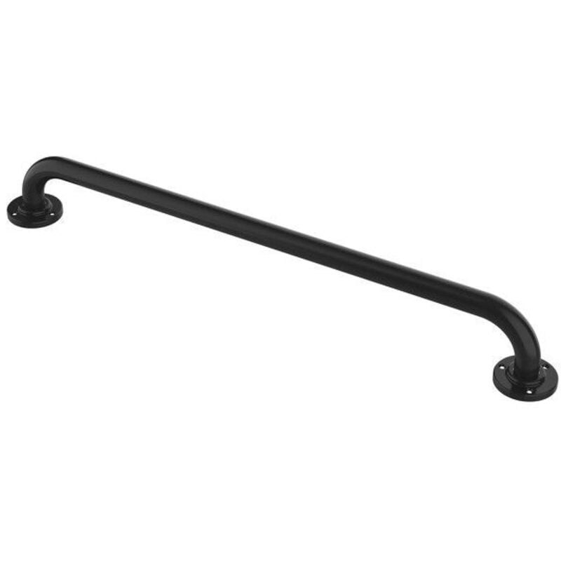 MSV - Barre de redressement ou d'appui Acier 60cm Noir mat