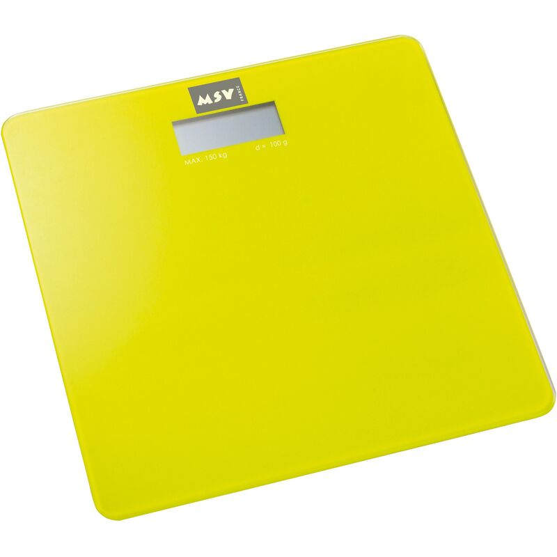 

Bascula de baño fabricada en vidrio en color verde claro 30 x 30 x 1,7 cm - MSV