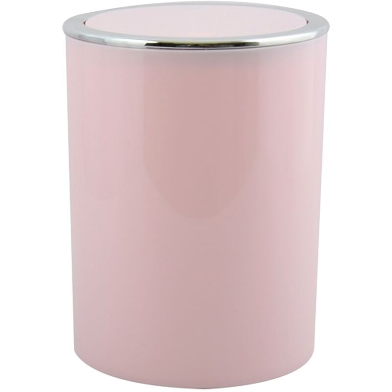 

Papelera de oficina 'Aspen' 6L de plastico en color rosa - MSV