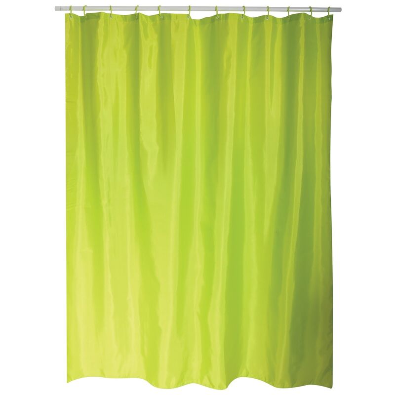 

MSV - Cortina de baño poliester 180 x 200 cm verde