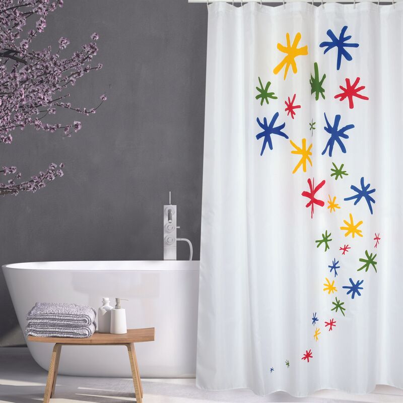 

Cortina de ducha MSV Orion multi 180cm - Multicolore