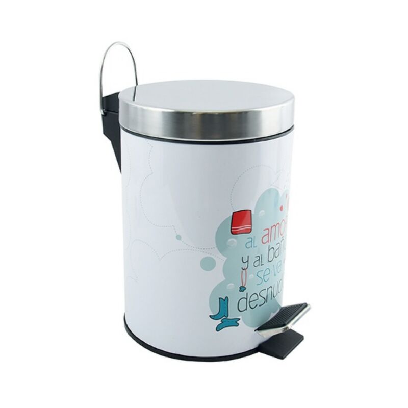 

M S V - MSV Cubo de pedal Acero Inoxidable 3L Bath & Love Multicolor - Multicolor