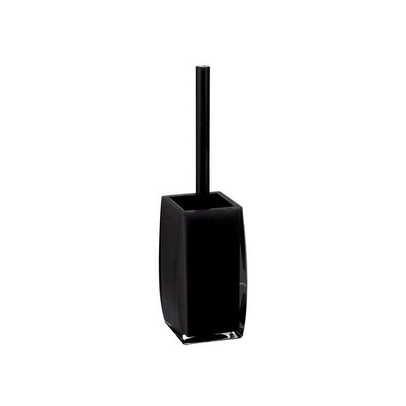 

M S V - MSV Escobilla de baño con soporte AS ANZIO Negro - Negro