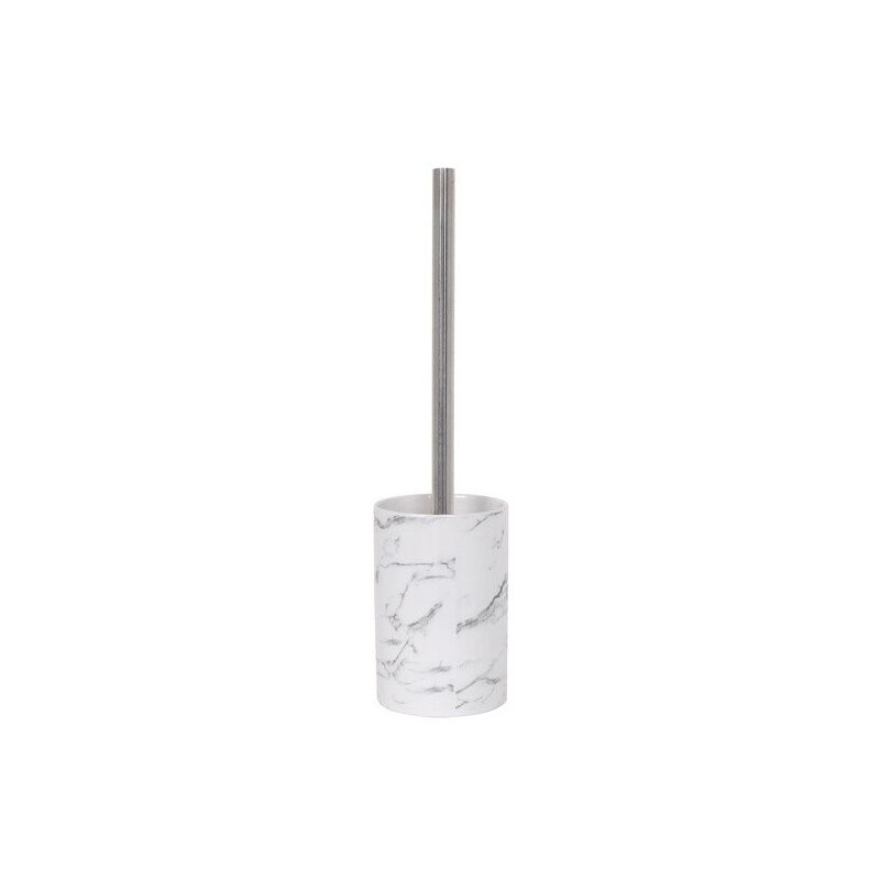 

Escobilla de baño con soporte Cerámica Toscana Blanco & Gris - Blanco & Gris - MSV