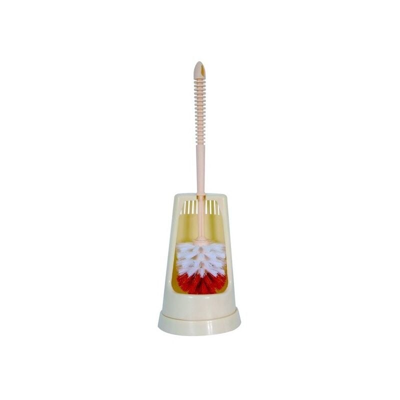 

M S V - MSV Escobilla de baño con soporte PP Beige - Beige