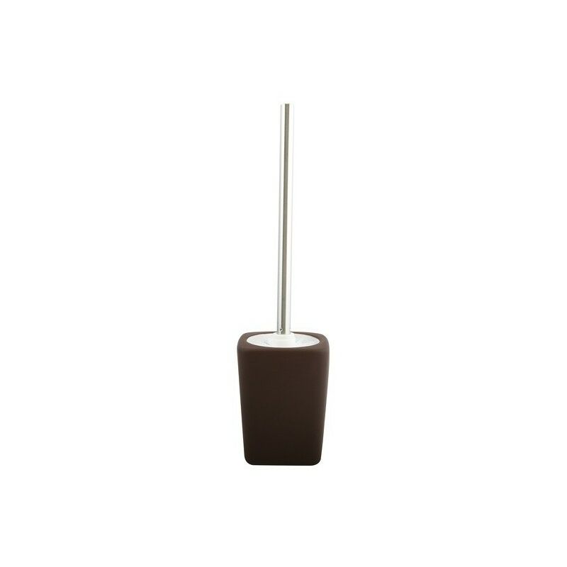 

M S V - MSV Escobilla de baño con soporte Cerámica HAITI Marrón - Marrón