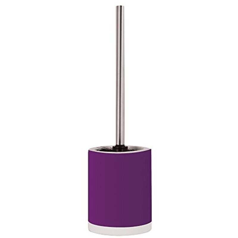 

Escobilla de baño con soporte CAGLIARI, Color Violeta . - MSV