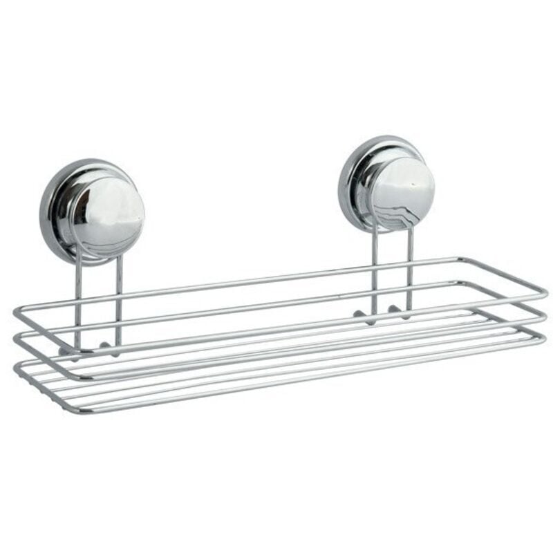 Etagère de douche à ventouses Acier Chromé MSV