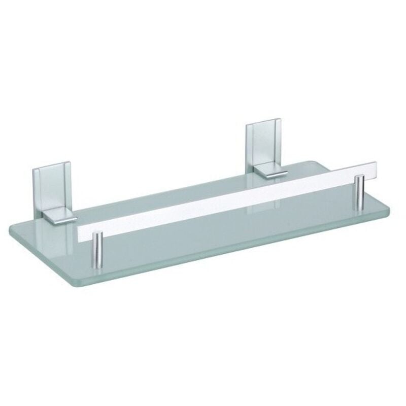 Etagère de douche à fixer tabarca Alu & Verre MSV