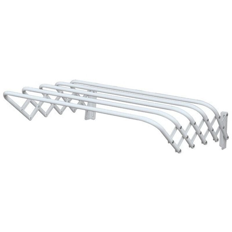 Etendoir mural 5M Acier Blanc MSV