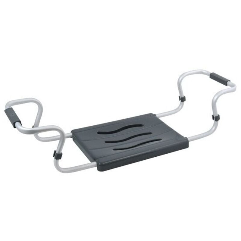Grand siège de baignoire extensible 50-70cm Gris - Max 120kg - MSV