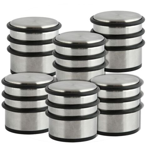 Stop Porte Butoir De Porte Adhésif Au Sol 4.5 Cm En Acier Inox Arr T De Porte But E Porte Lot De 474871