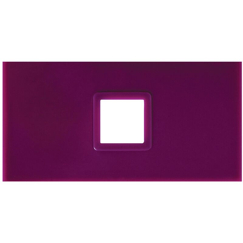 

Lote de 4 ocultadores de ABS y acrilico en color berenjena 6,4 x 9,8 x 2,5 cm - MSV