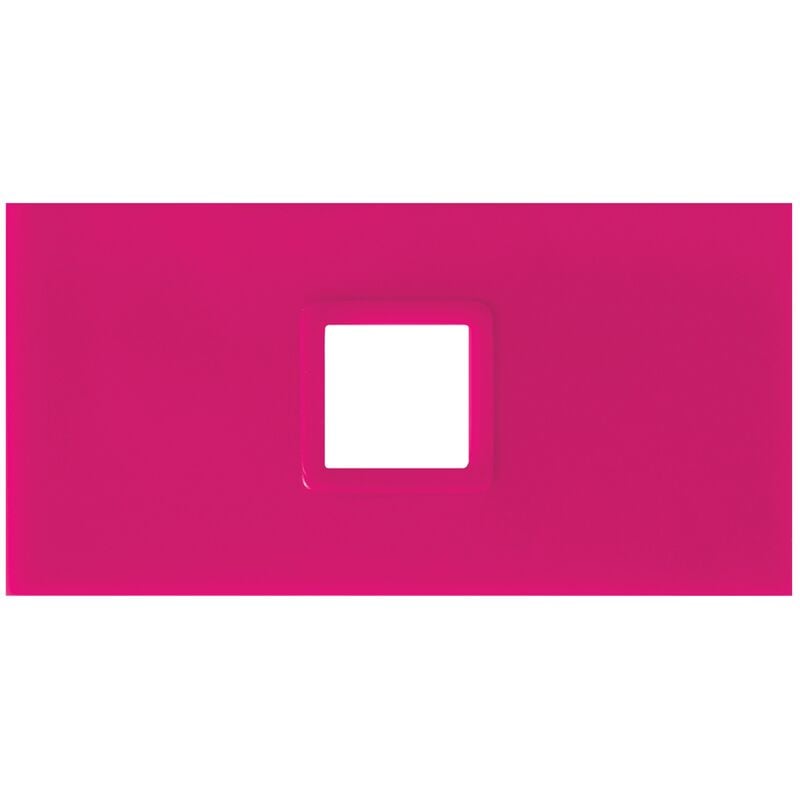 

Lote de 4 ocultadores de ABS y acrilico en color fucsia 6,4 x 9,8 x 2,5 cm - MSV