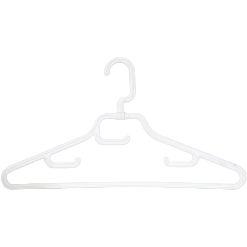 

Lote De 4 Perchas De Plastico Plegable