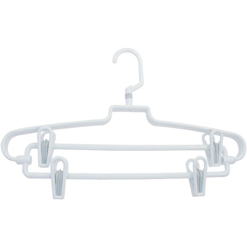 

Percha Plastificada Multi Pinzas