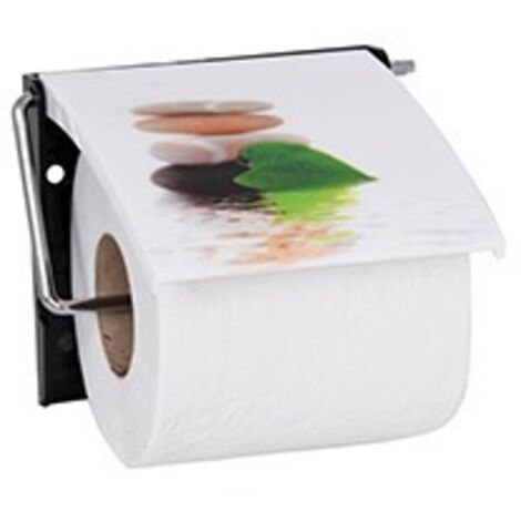 MSV Porte-Papier Toilette Lingga en polystyrène, Polystyrol, multicoloré, 30 x 20 x 15 cm