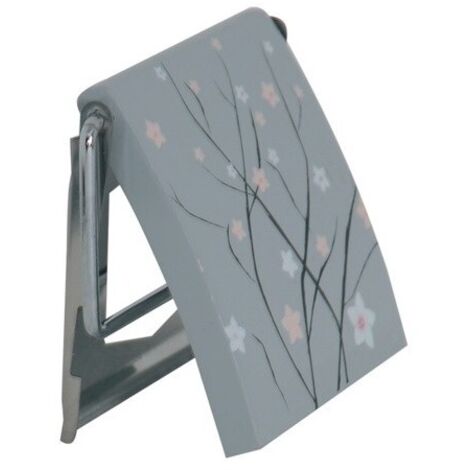 MSV Porte Rouleau Papier WC Jardin japonnais et INOX, MDF, Motif