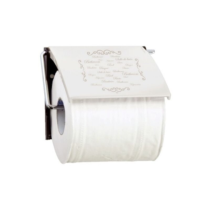 MSV - Porte rouleau papier wc paris Crème Beige