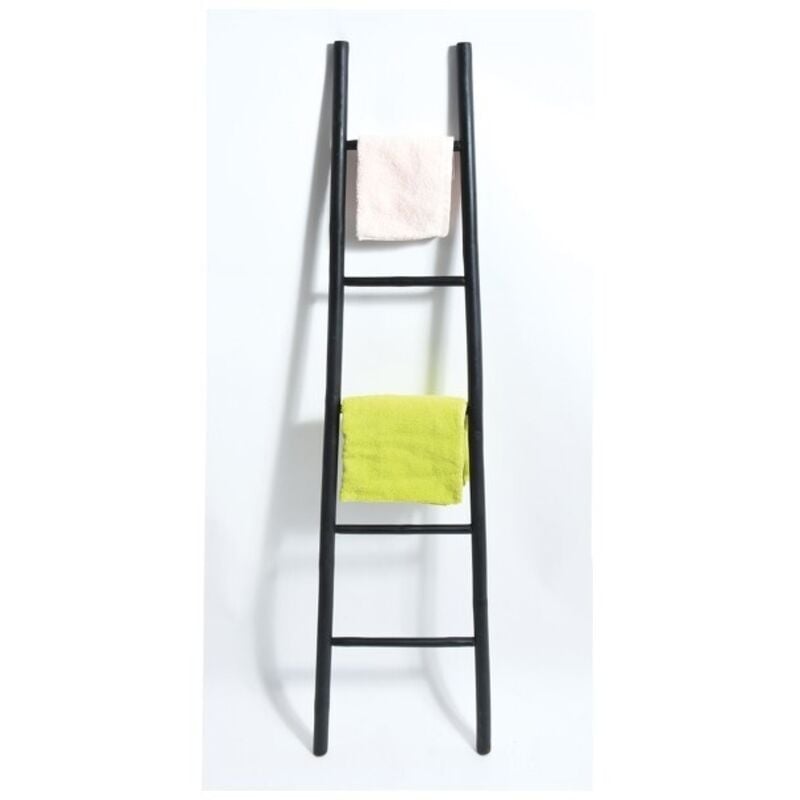 MSV - Porte serviettes echelle 5 niveaux tilda Bambou Noir