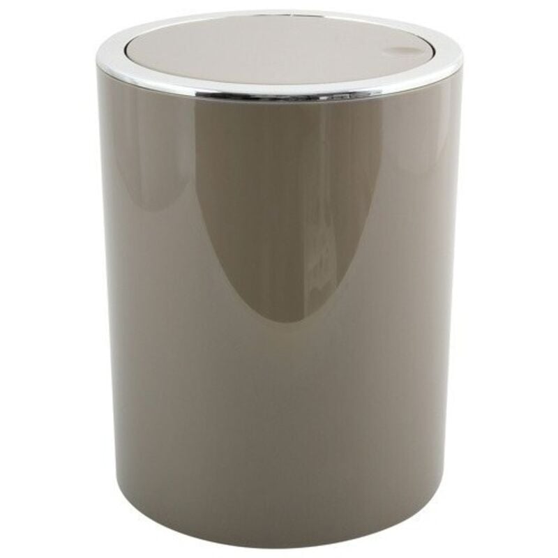 Poubelle à bascule kamaka 6L Taupe MSV