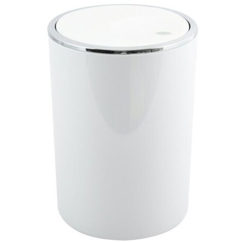 Poubelle à bascule kamaka 6L Blanc MSV