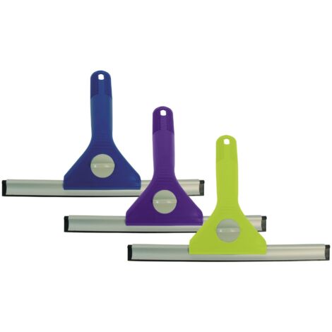 MSV Raclette à  vitres 24cm - Coloris aléatoire - Compatible manche télescopique