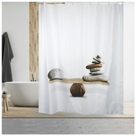 MSV - Rideau polyester 180x200cm Spirit
