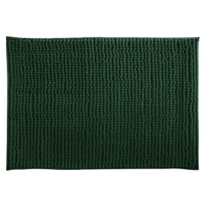 MSV - Tapis de bain Microfibre chenille 60x90cm Vert