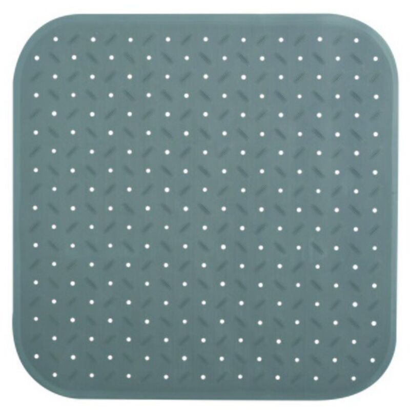 Tapis fond douche 54x54cm gris - MSV