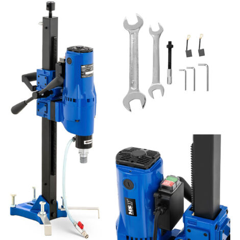 MSW Carotteuse Diamant Béton À Sec Eau Portative Perceuse 2 800 W 500/950 tr/min