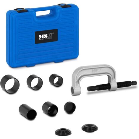 MSW – Extracteur de rotules 9 pièces – Acier anticorrosion – Compatible multimarques – Mallette de transport incluse – Outil professionnel