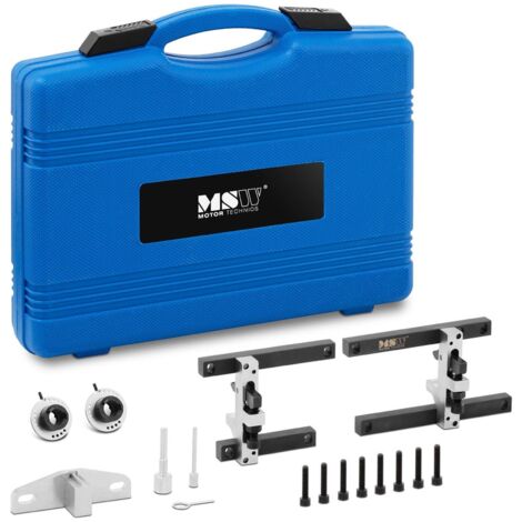 MSW – Kit calage distribution pour moteurs Ford EcoBoost 1.0 – Aluminium durable – Mallette de transport incluse – Outil professionnel
